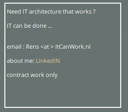 link to my LinkedIN profile